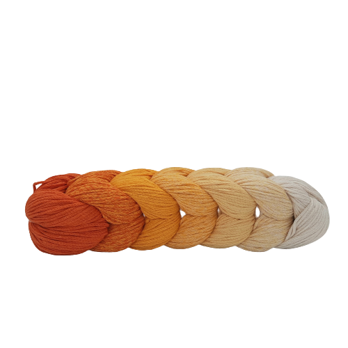 Lanyard Trenzado Brady Ombre Sunny 250gr