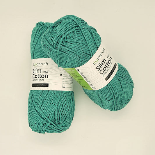 Recycled Cotton Slim Cotton Mint Green 100gr