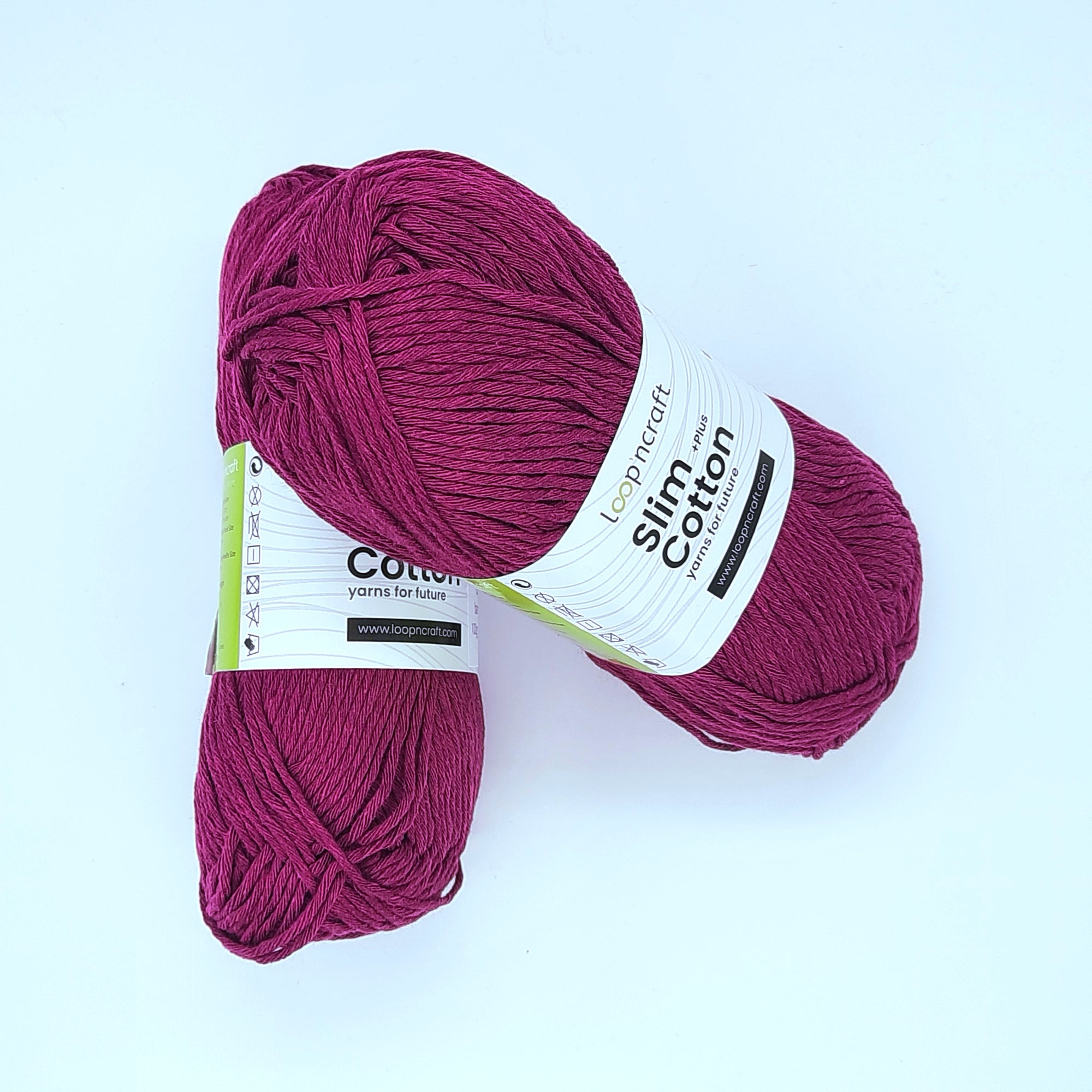 Cotone Riciclato Slim Cotton Burgundy 100gr