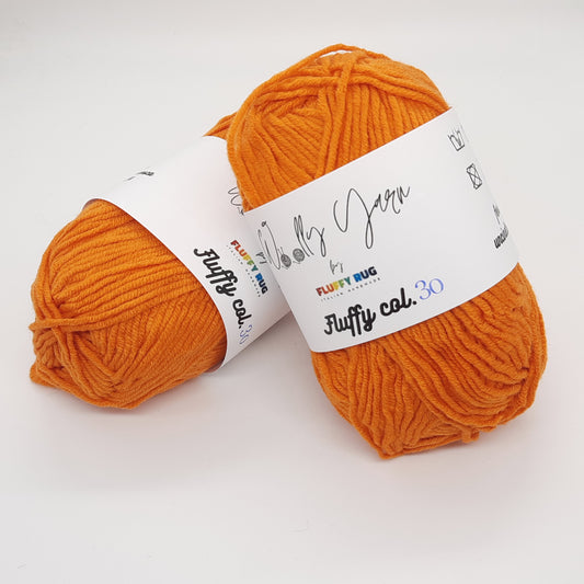 Fluffy Arancione, Filato Baby N.30