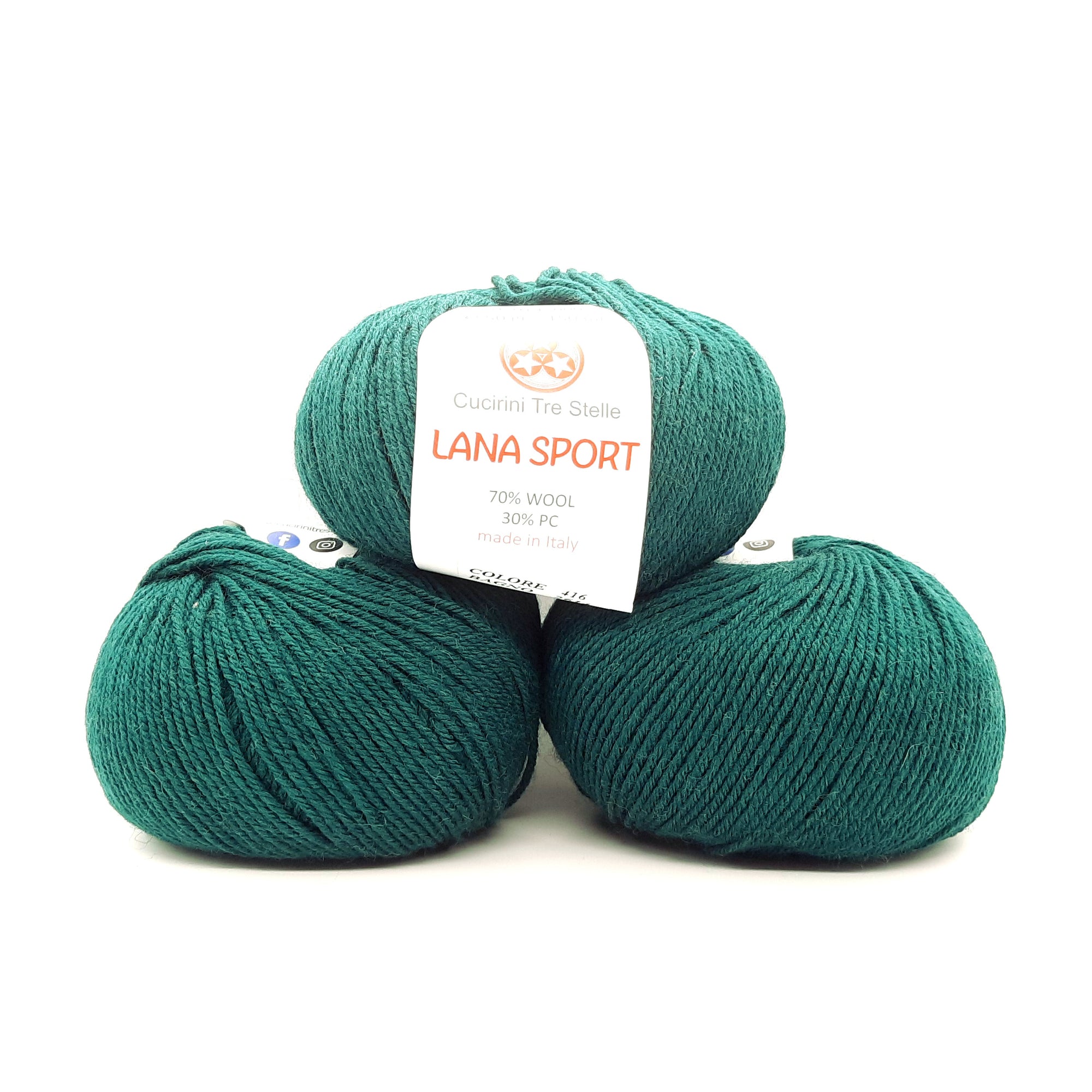 Lana Sport Cucirini Tre Stelle 32 Colorazioni