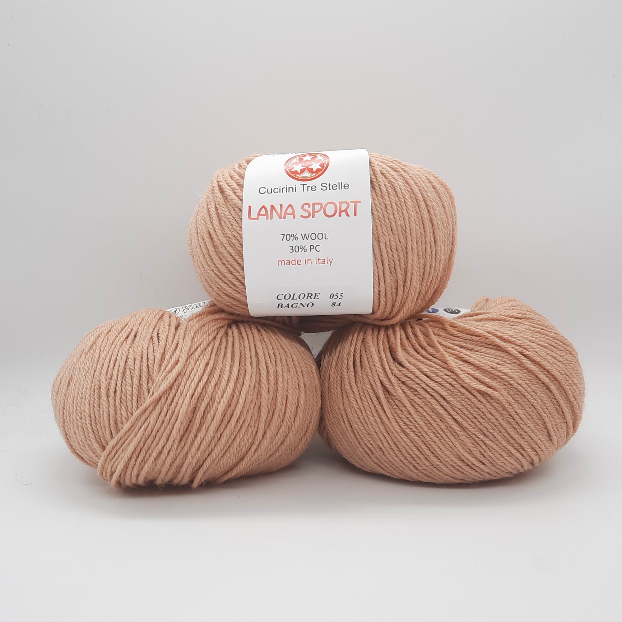 Lana Sport Cucirini Tre Stelle 32 Colorazioni