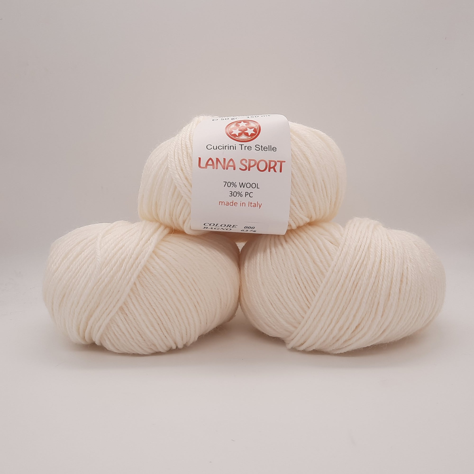 Lana Sport Cucirini Tre Stelle 32 Colorazioni