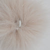 Pompón de pelo sintético 10cm