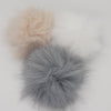 Pompón de pelo sintético 10cm