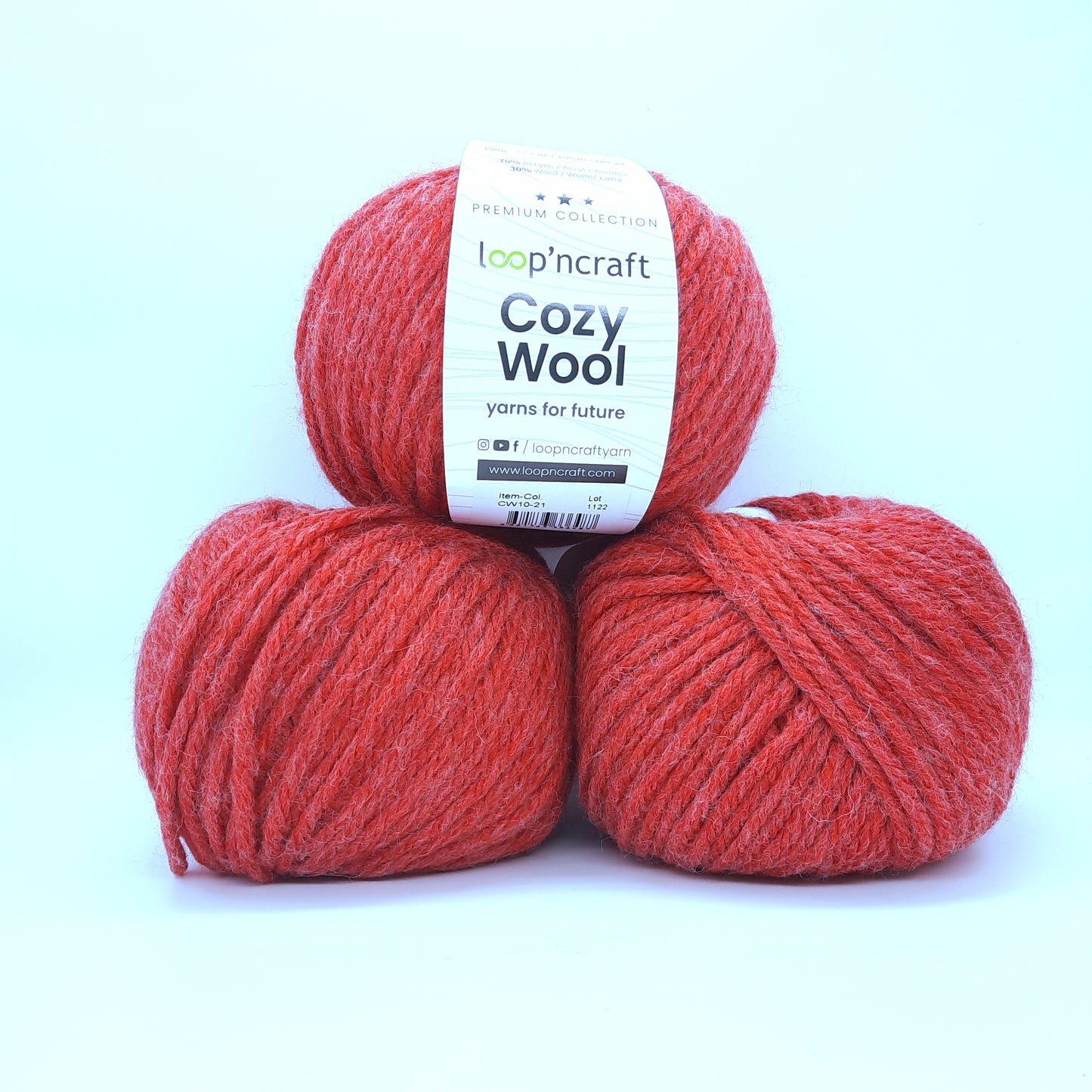 Cozy Wool Rosso 100gr