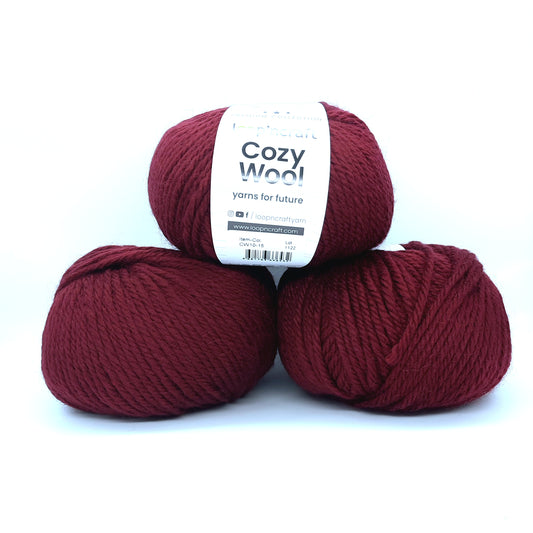 Cozy Wool Bordeaux 100gr