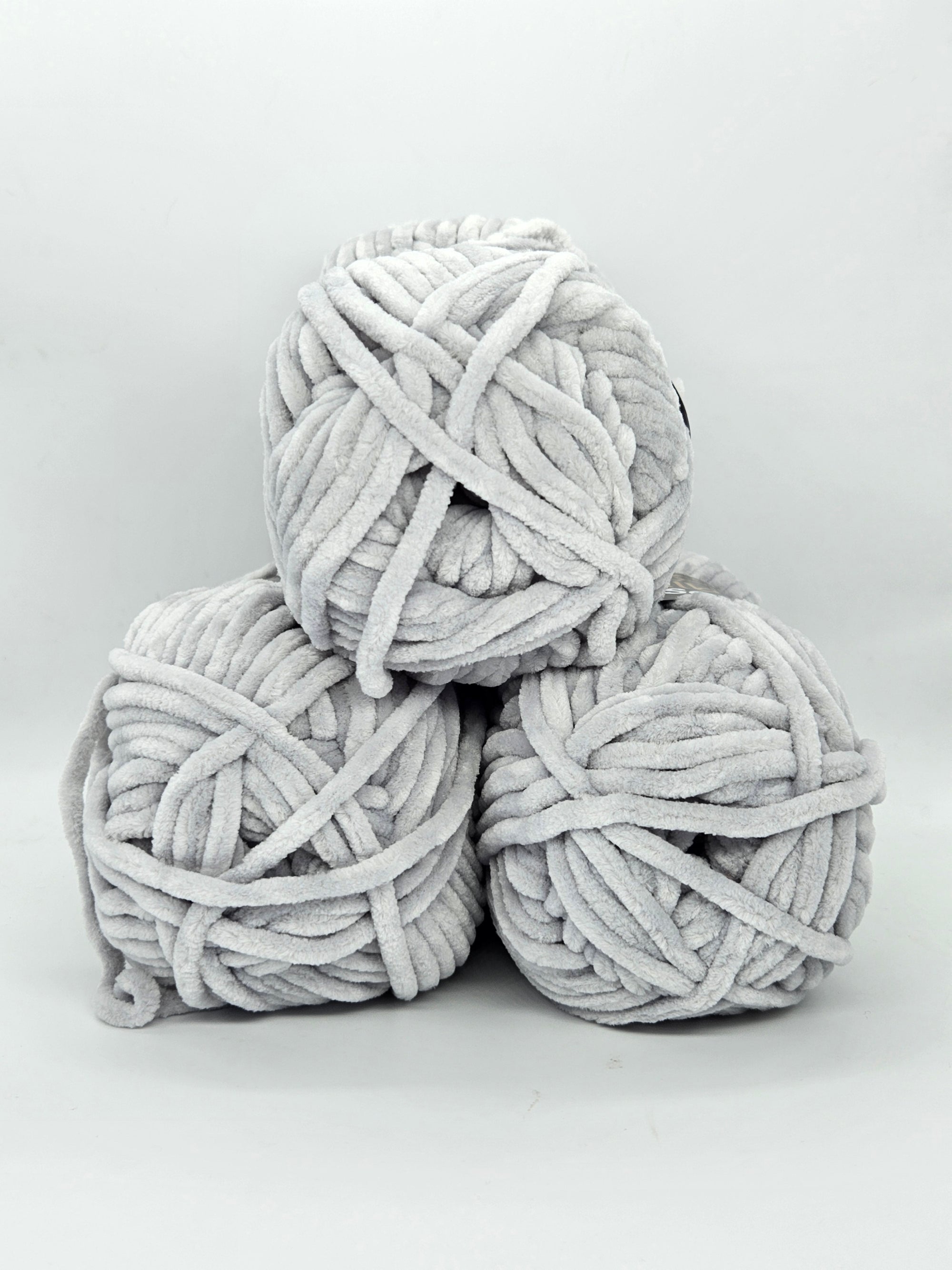 Chenilla Gris Claro 100gr