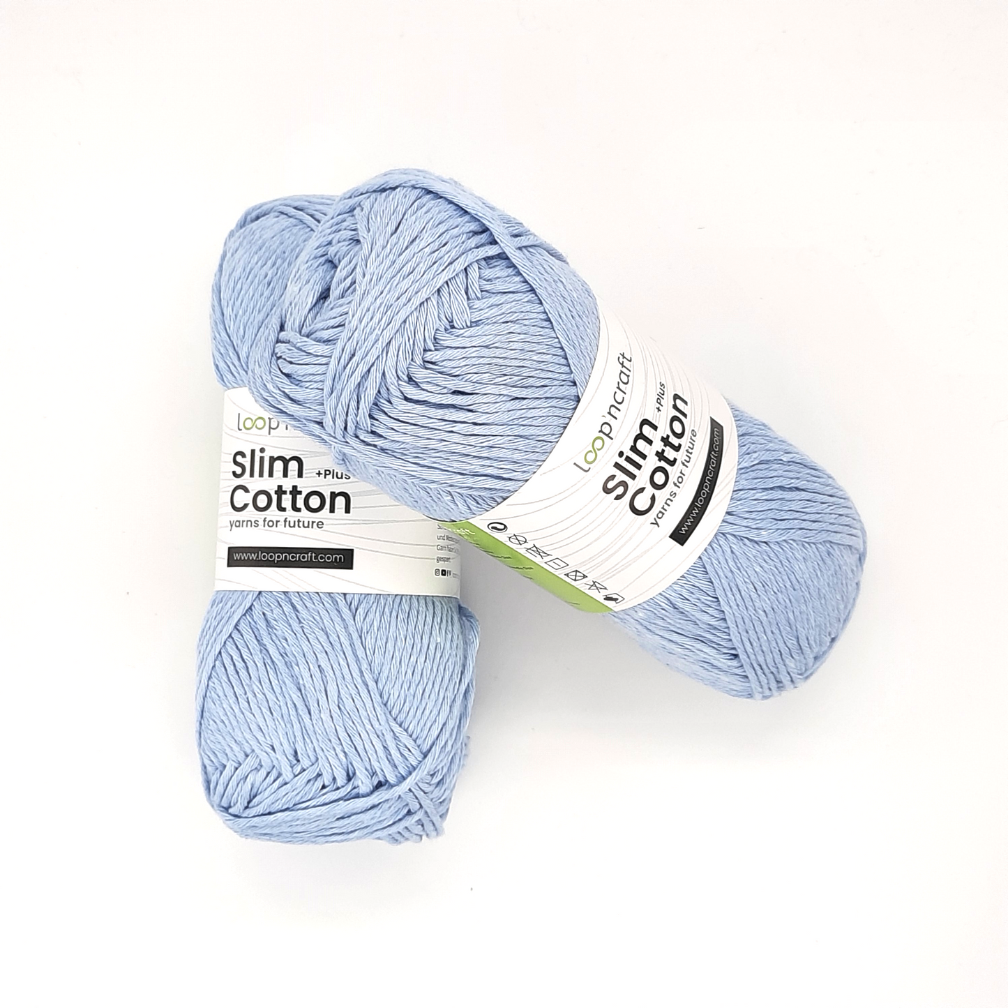Cotone Riciclato Slim Cotton Azzurro 100gr