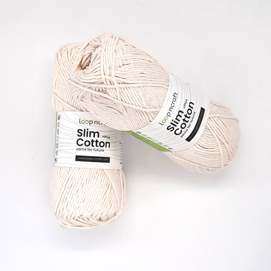 Slim Cream Recycled Cotton 100gr