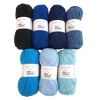 Kit Granny Azul Algodón Reciclado Slim
